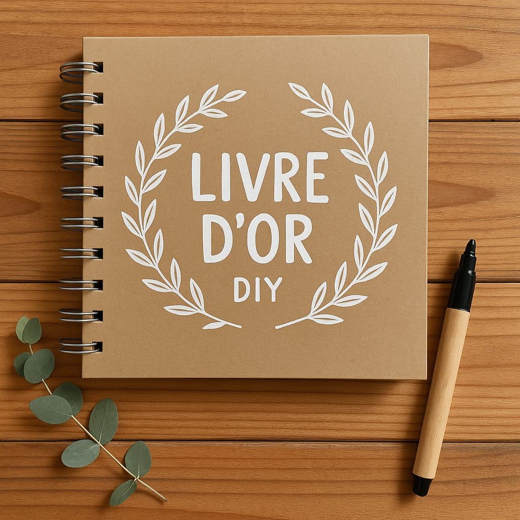 Album photo DIY créatif pour livre d'or