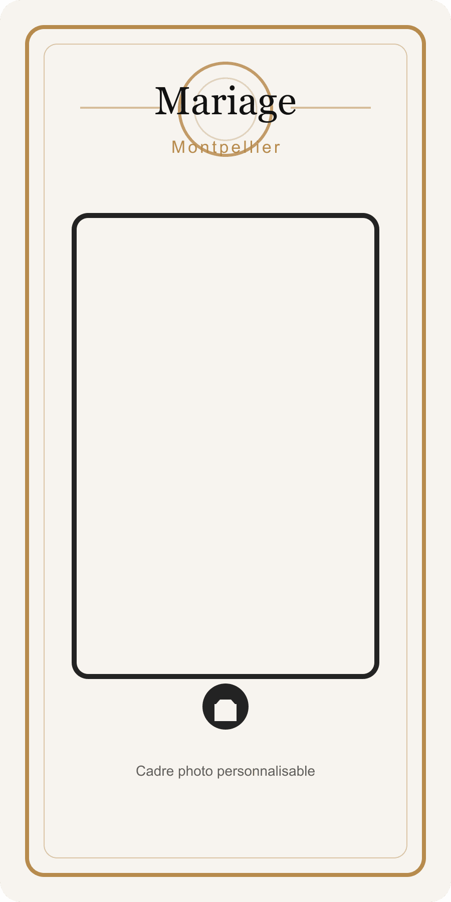 Template photobooth mariage